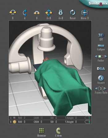 Cerebral intervention module Cerebral intervention module