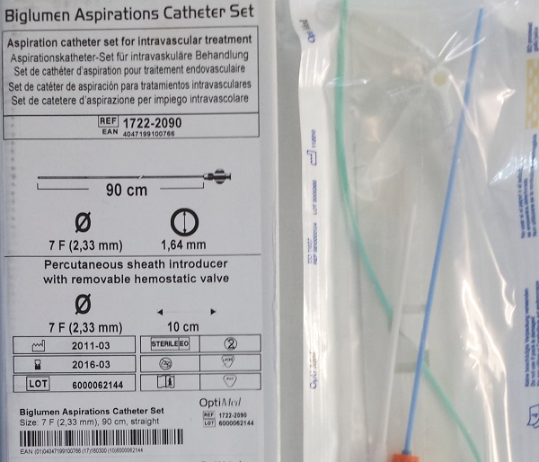 The BigLumen Aspirations Catheter Set - image from Which Medical Device