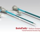 Onset Medical Corporation Solopath Balloon expandable femoral access sheath | Used in Endovascular aneurysm repair (EVAR), Thoracic Endovascular Aneurysm Repair (TEVAR), Transcatheter aortic valve implantation (TAVI) | Which Medical Device